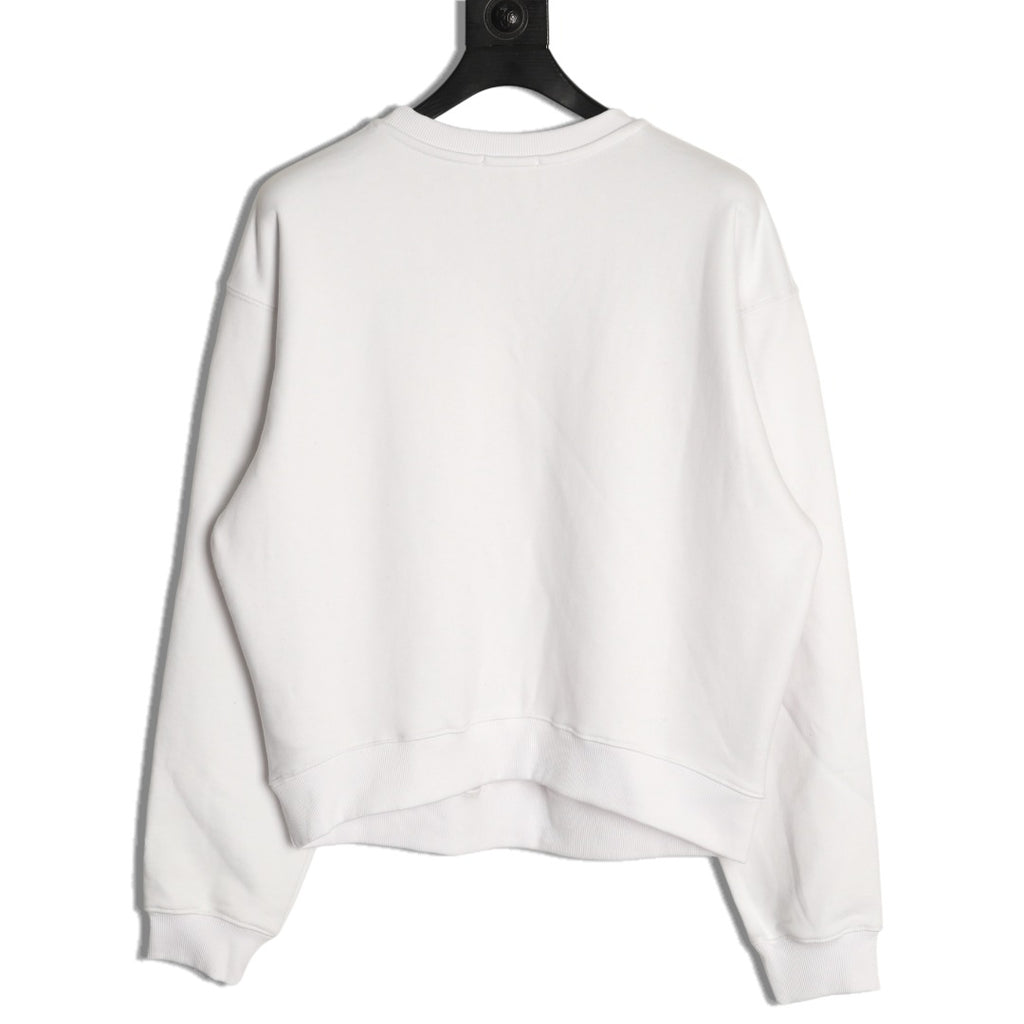 Celine Two-Tone Arched Logo Crewneck Sweatshirt