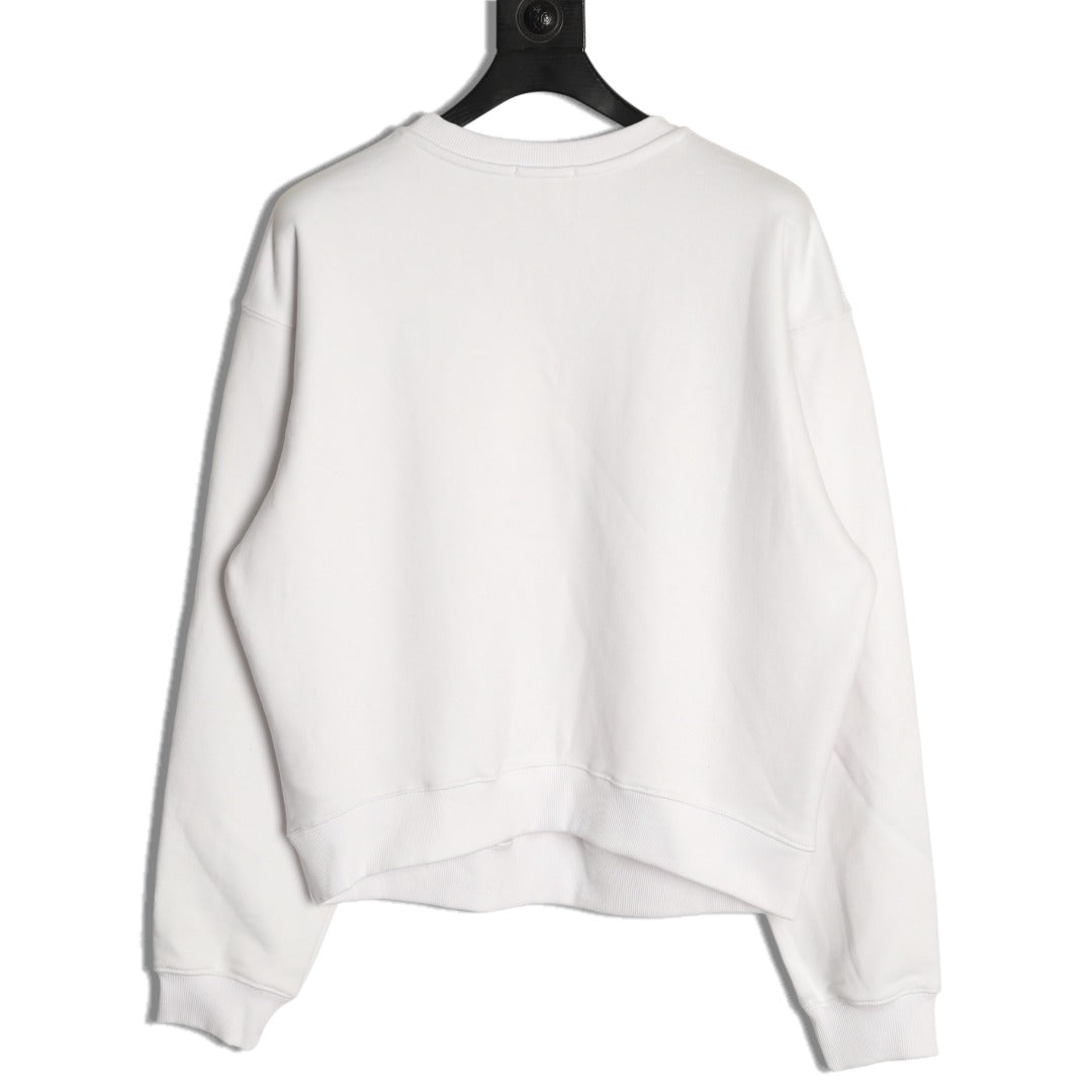 Celine Two-Tone Arched Logo Crewneck Sweatshirt
