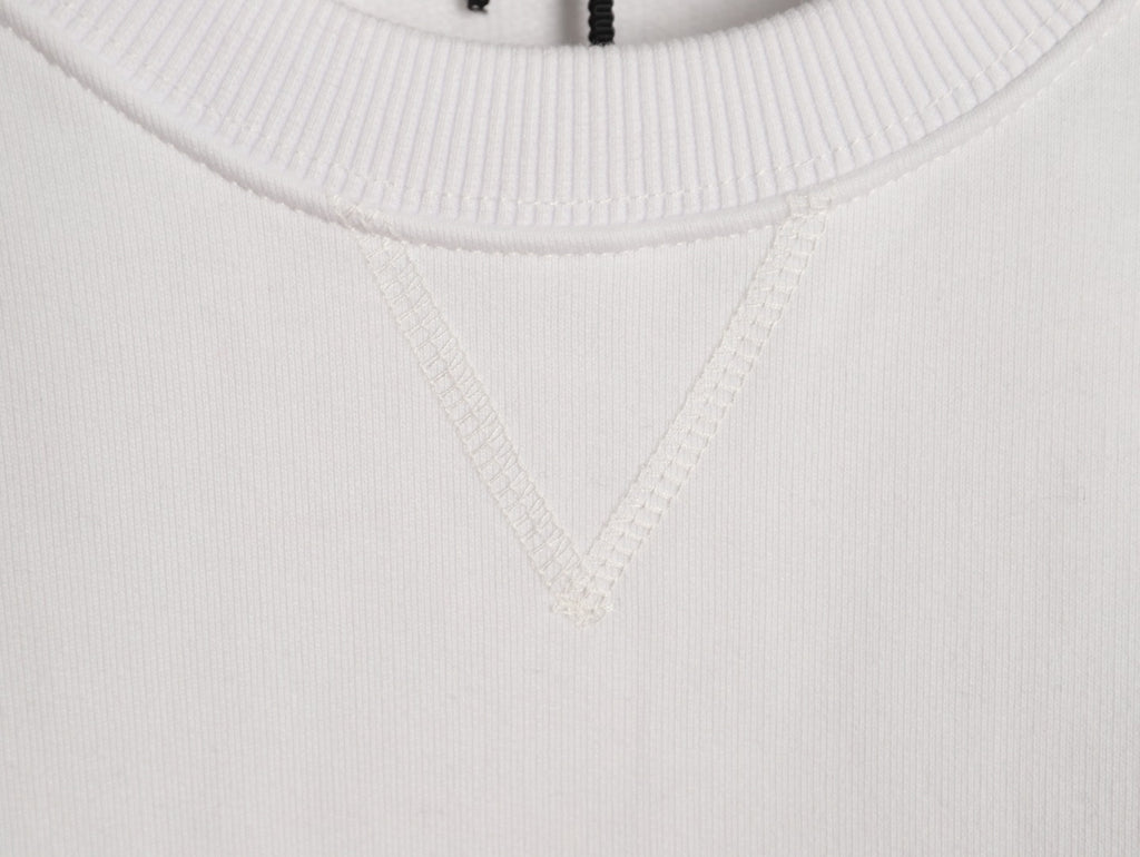 Celine Two-Tone Arched Logo Crewneck Sweatshirt