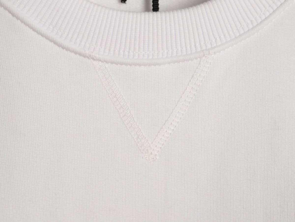 Celine Two-Tone Arched Logo Crewneck Sweatshirt