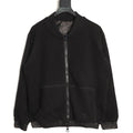 Louis Vuitton LV Tricolor Monogram Reversible Black Bomber Jacket