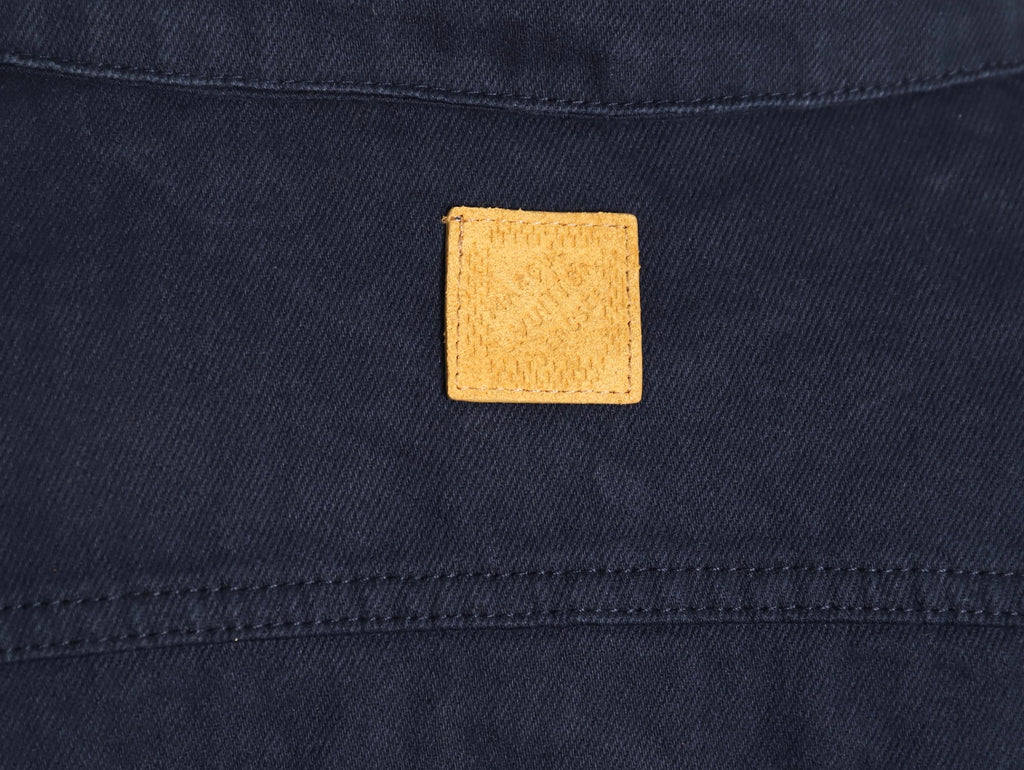 Louis Vuitton LV Embossed Pocket Dark Indigo Denim Trucker Jacket