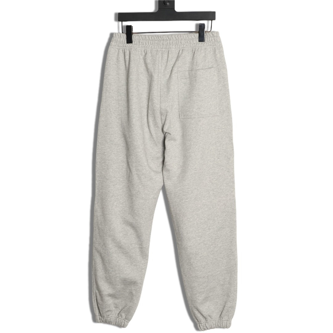 Burberry BBR Check Signature Light Gray Jogger Pants