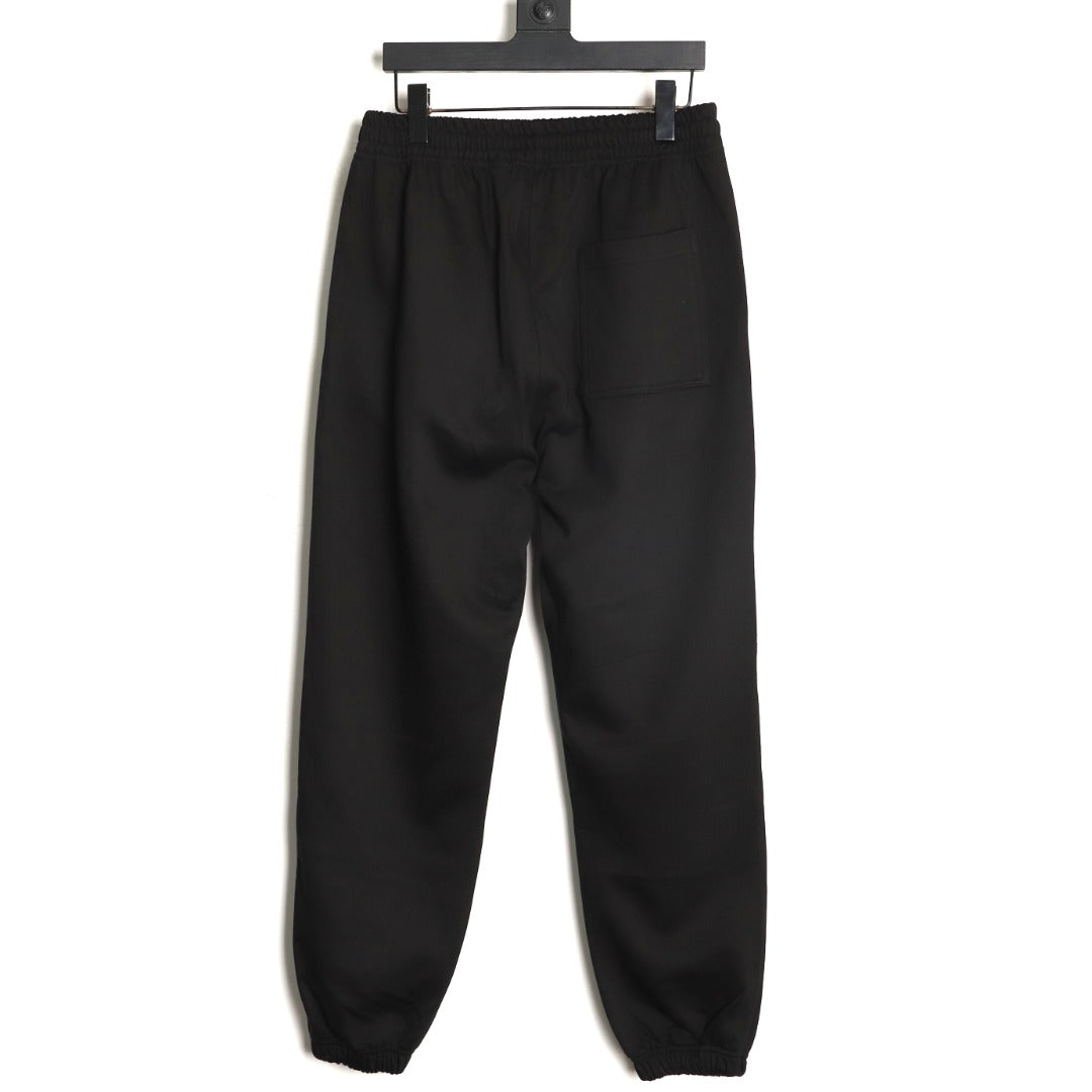 Burberry BBR Check Signature Black Jogger Pants