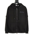 Burberry BBR Check Signature Black Zip Hoodie