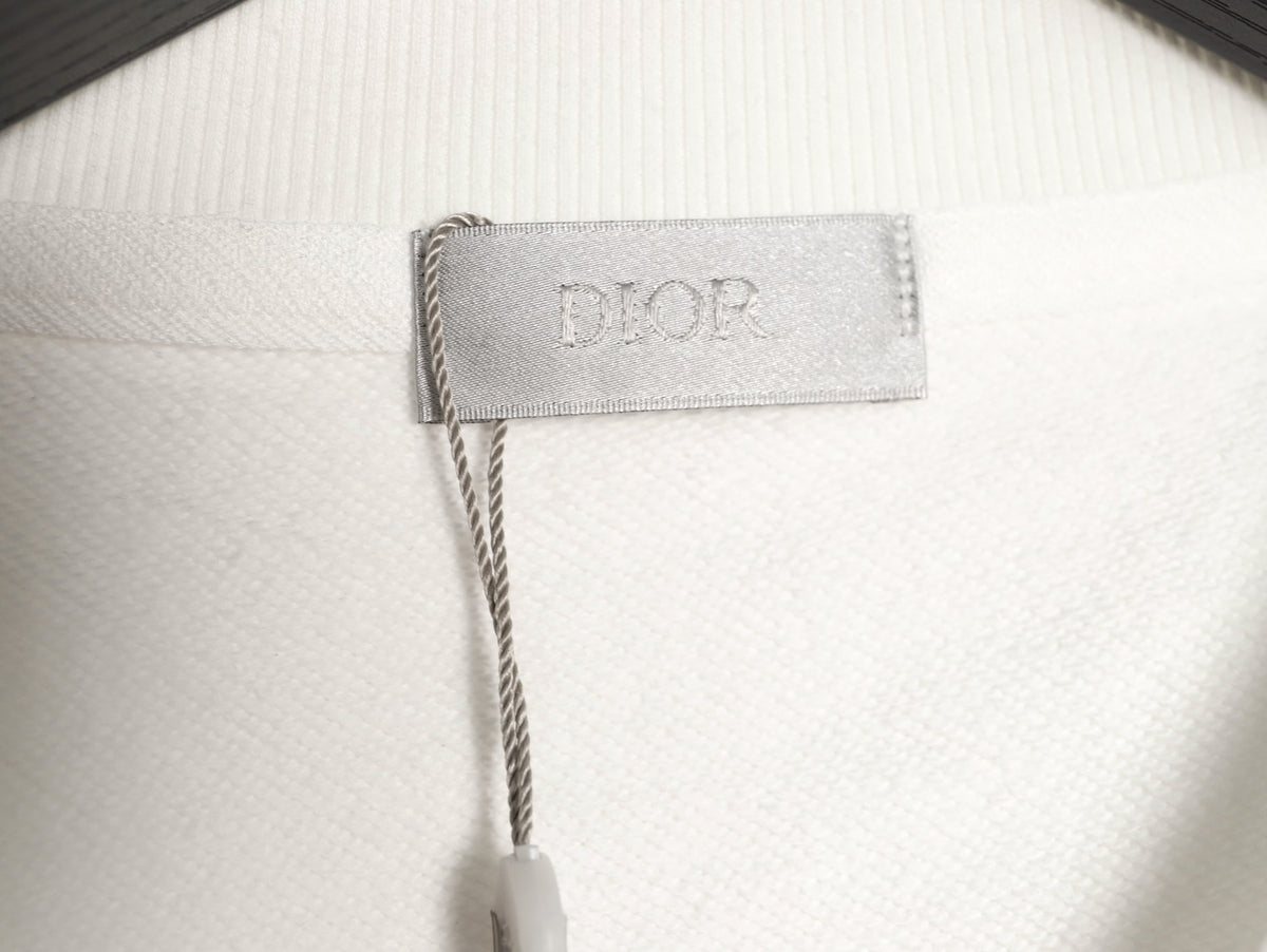 Dior 25FW Arm Lettering Ivory Crewneck Sweatshirt