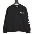 Dior 25FW Arm Lettering Black Crewneck Sweatshirt
