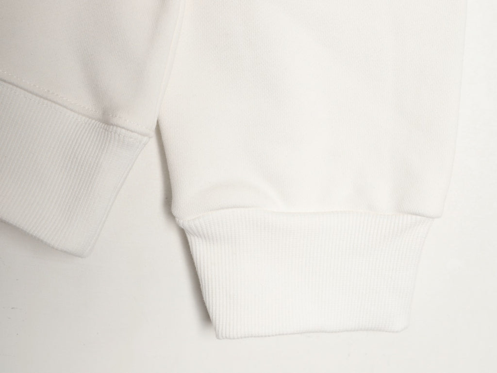 Balenciaga 25FW Bad Poker Player Ivory Crewneck Sweatshirt