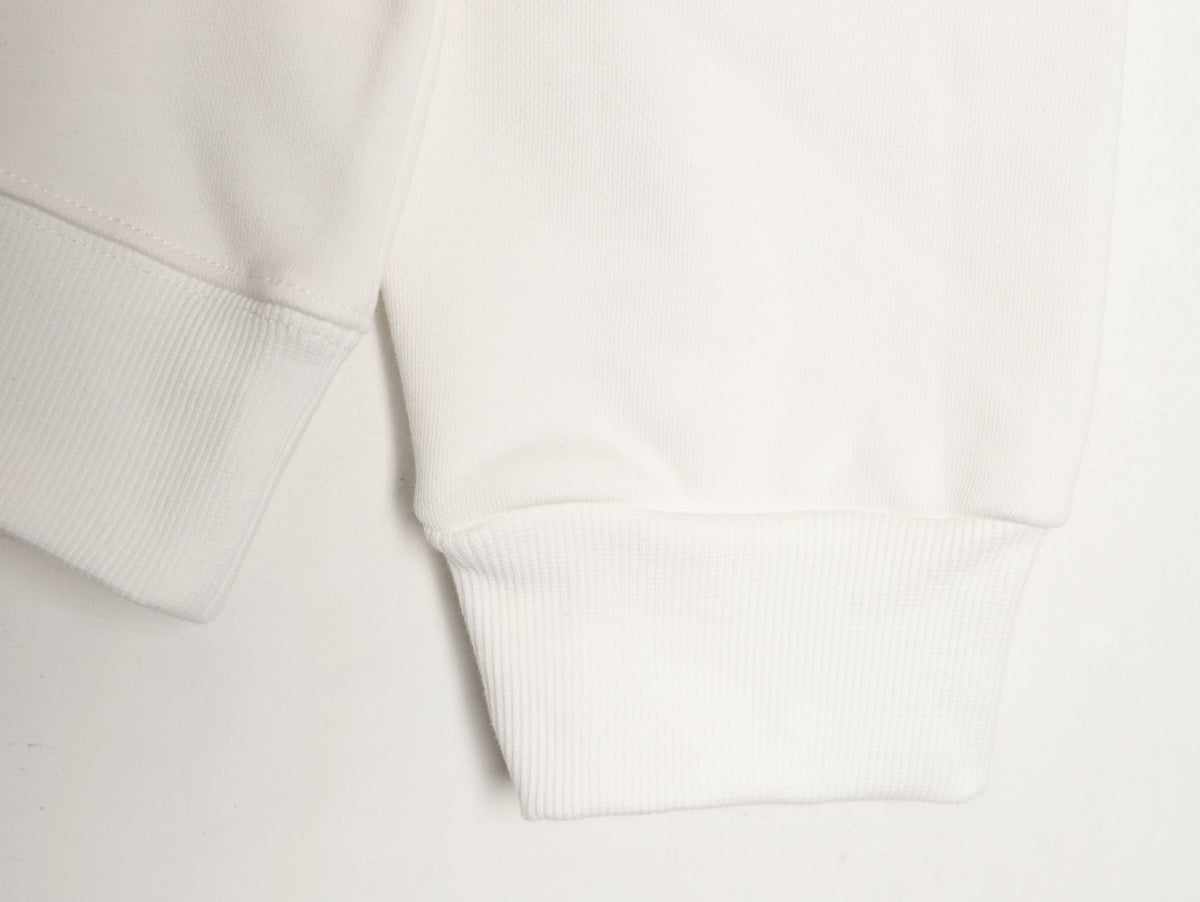 Balenciaga 25FW Bad Poker Player Ivory Crewneck Sweatshirt