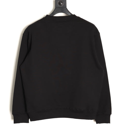 Balenciaga 25FW Bad Poker Player Black Crewneck Sweatshirt