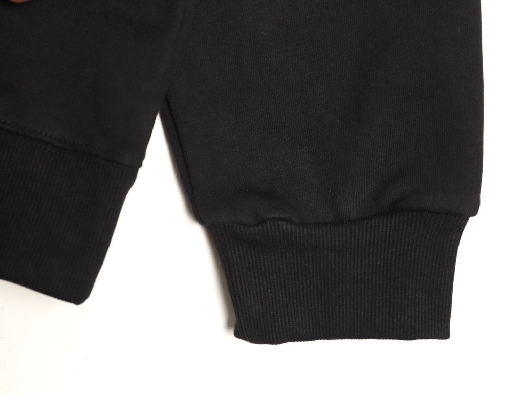 Balenciaga 25FW Bad Poker Player Black Crewneck Sweatshirt