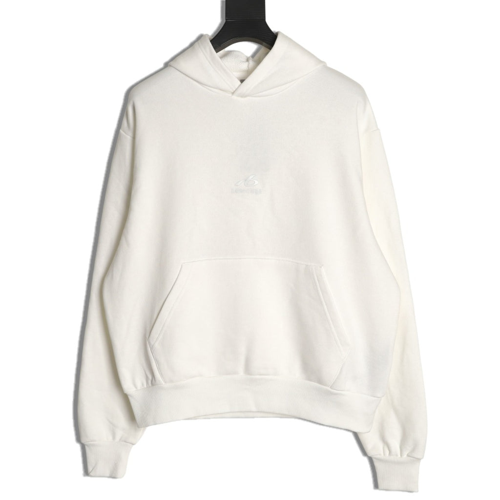 Balenciaga BLCG 3M Reflective 6B Series Off-White Hoodie