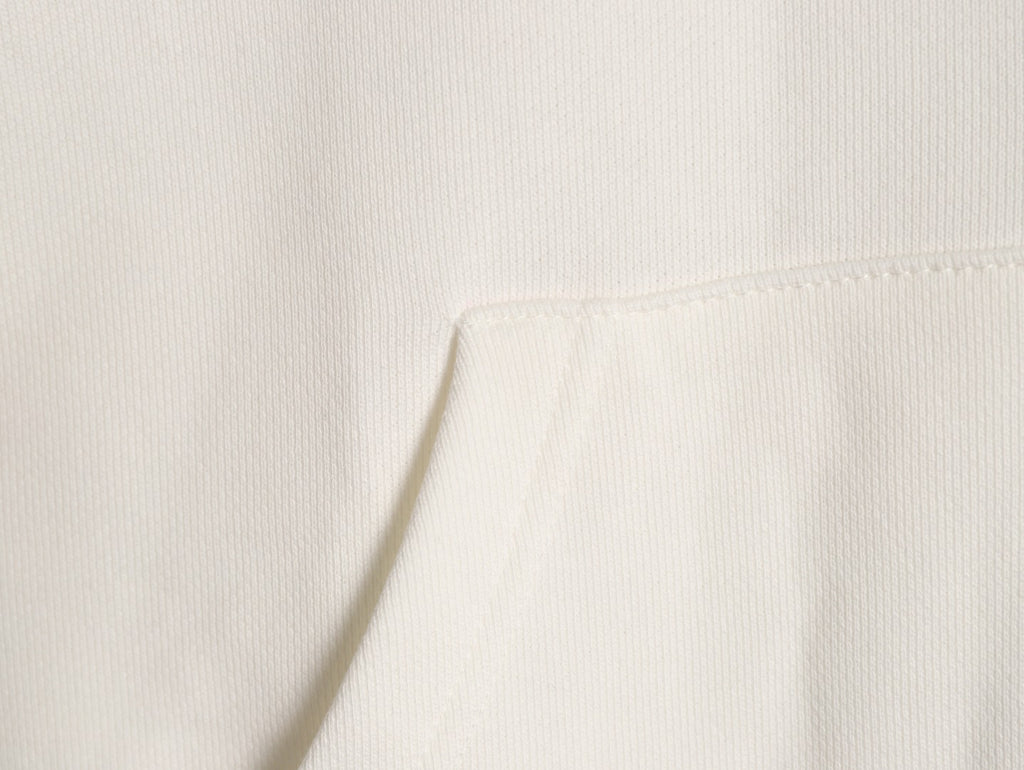 Balenciaga BLCG Sketch Blue Flame Off-White Zip-Up Hoodie