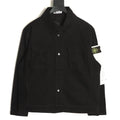 Stone Island Washed Black Utility Work Jacket