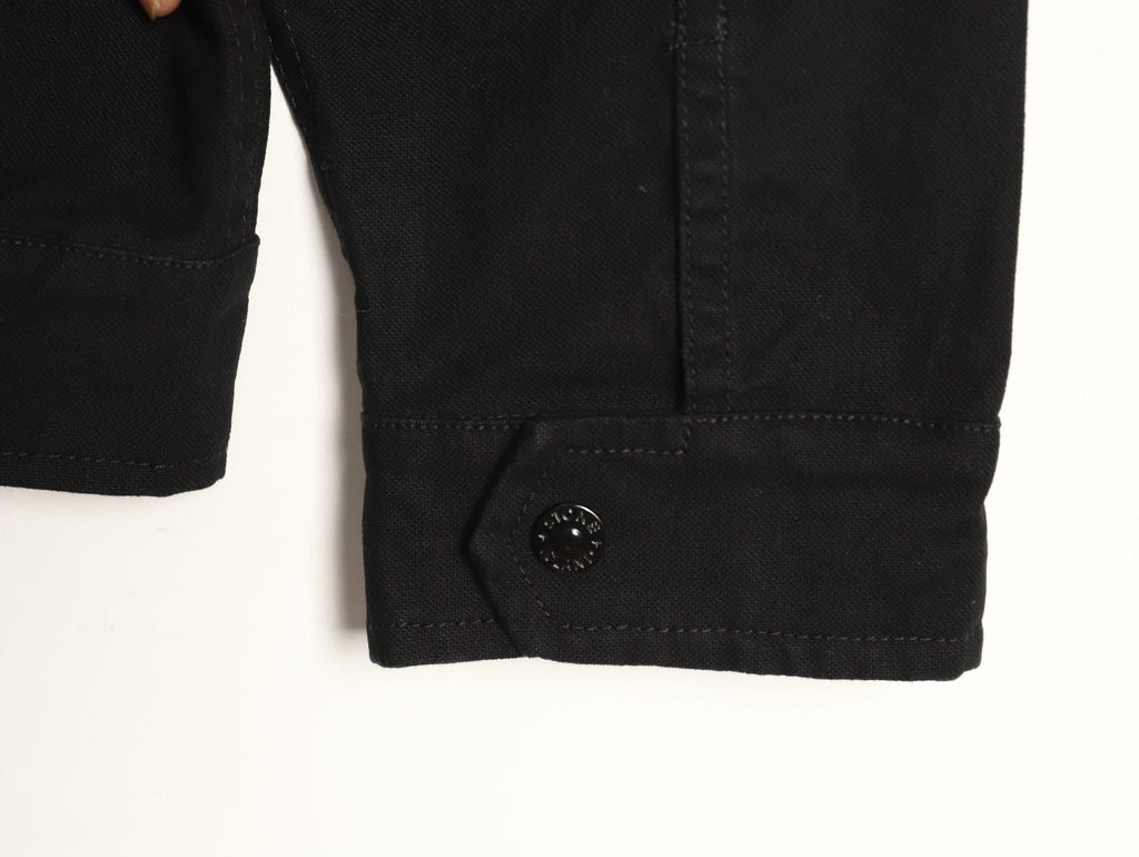 Stone Island Washed Black Utility Work Jacket