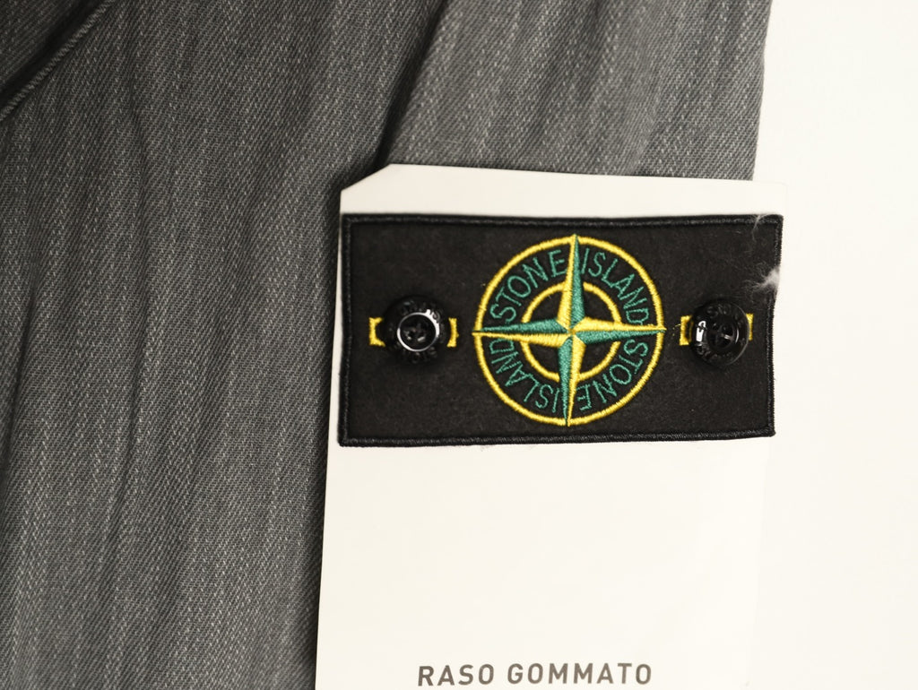 Stone Island Gray Utility Pocket Longline Shirt Jacket