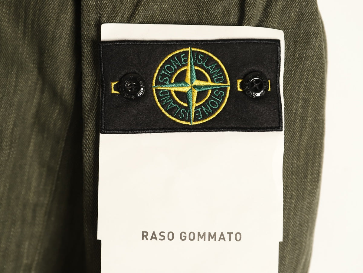 Stone Island Olive Utility Pocket Longline Shirt Jacket