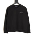 Louis Vuitton 25FW Black Dual-Portrait Back Graphic Crewneck Sweatshirt