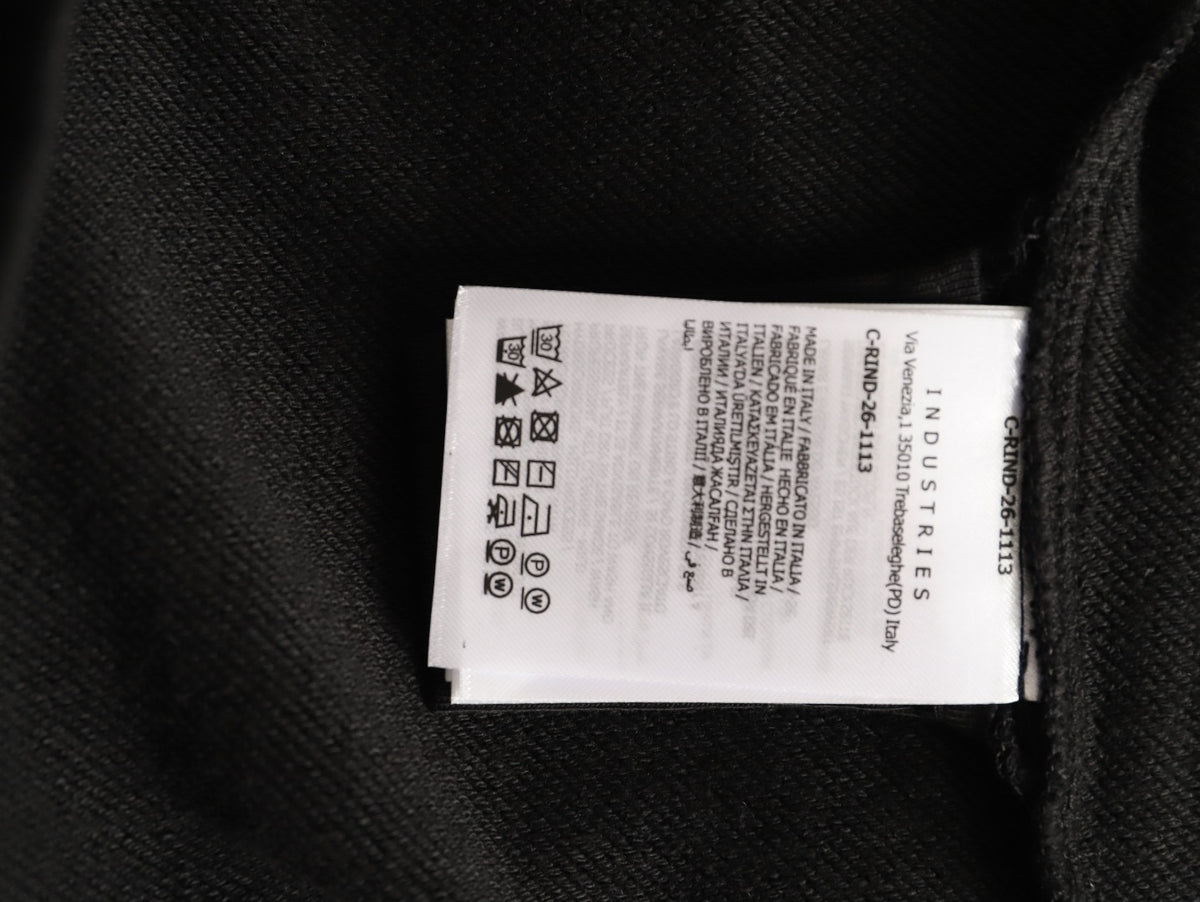 Moncler Black Embossed-Pocket Crewneck Sweatshirt