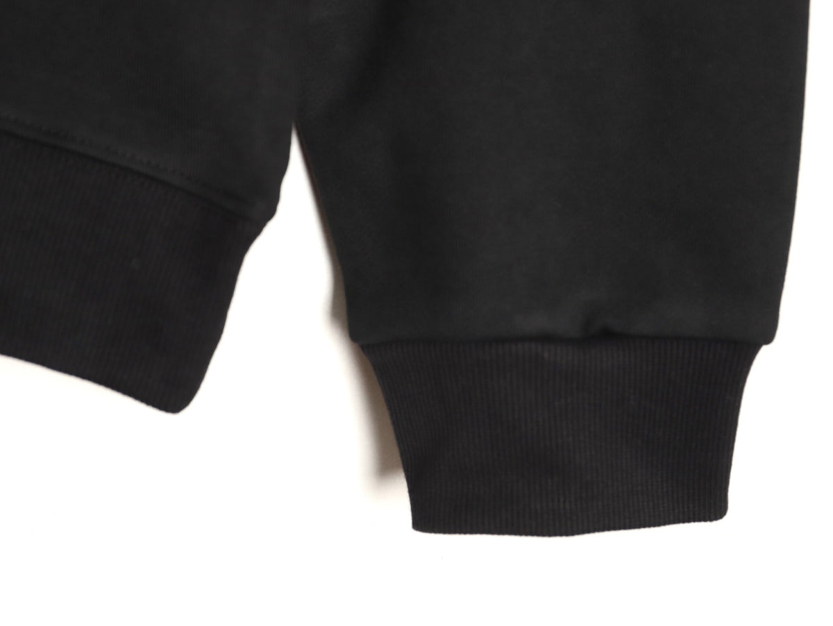 Loewe x On 25FW Black Small-Logo Crewneck Sweatshirt