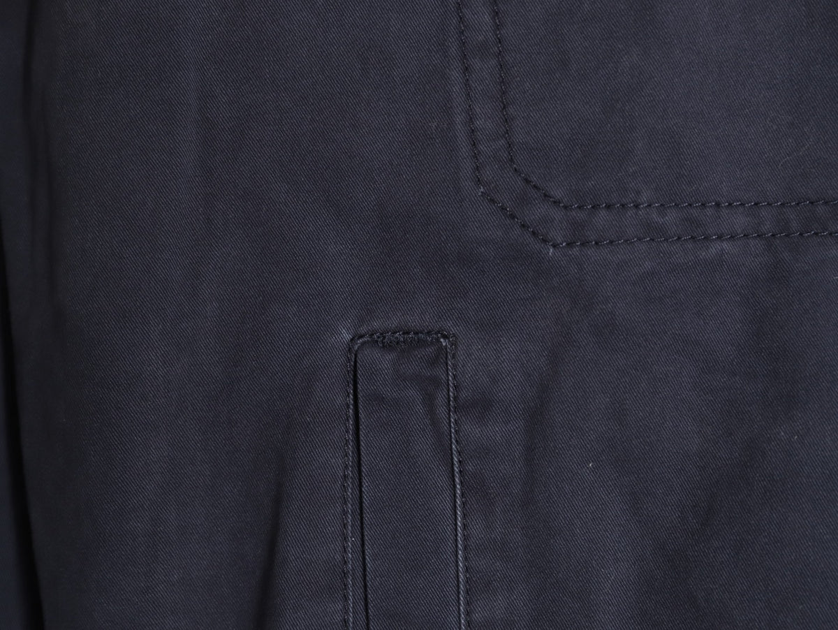 Miu Miu Gray Gradient-Wash Boxy Workwear Jacket