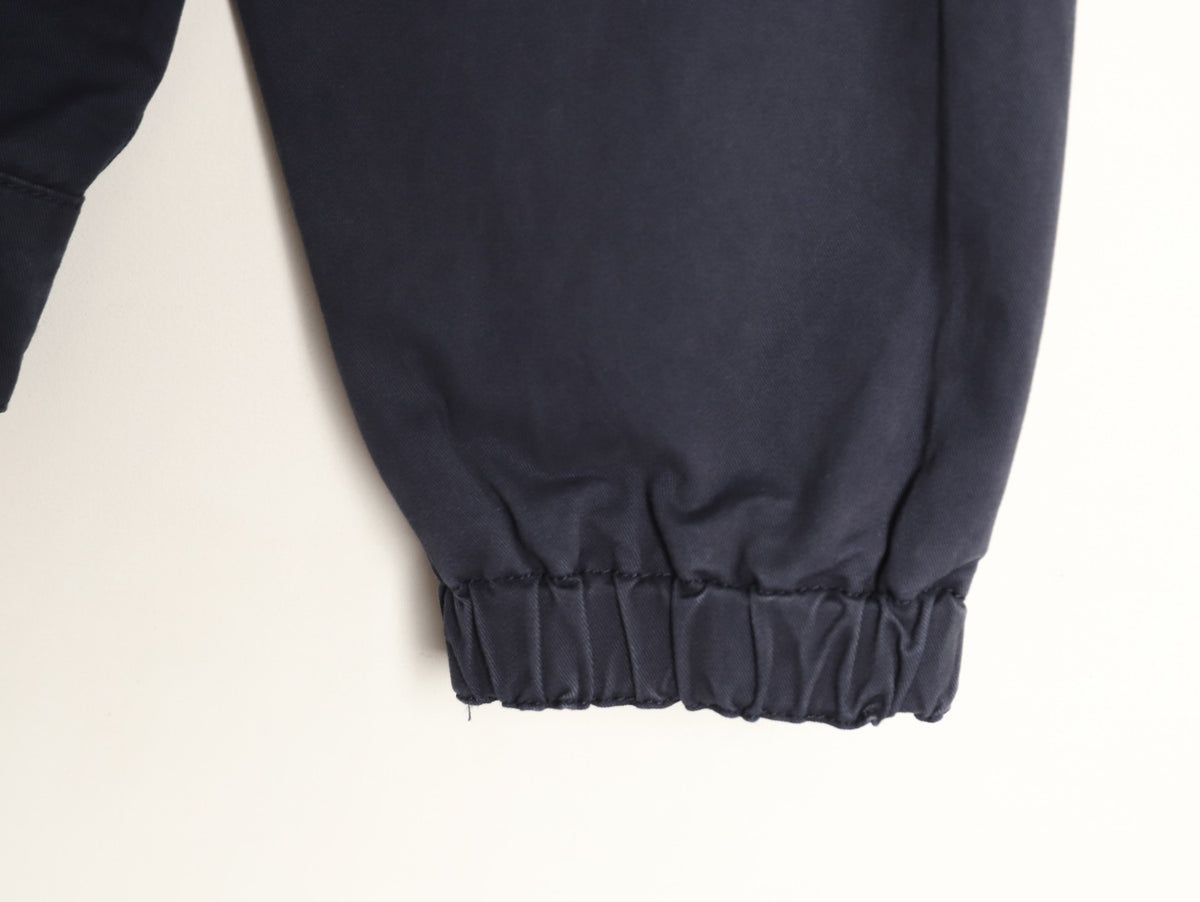 Miu Miu Gray Gradient-Wash Boxy Workwear Jacket
