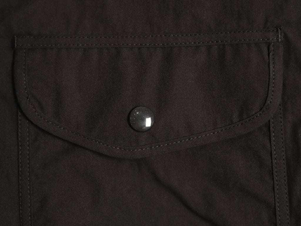 Moncler Black Arm-Badge Workwear Zip Jacket