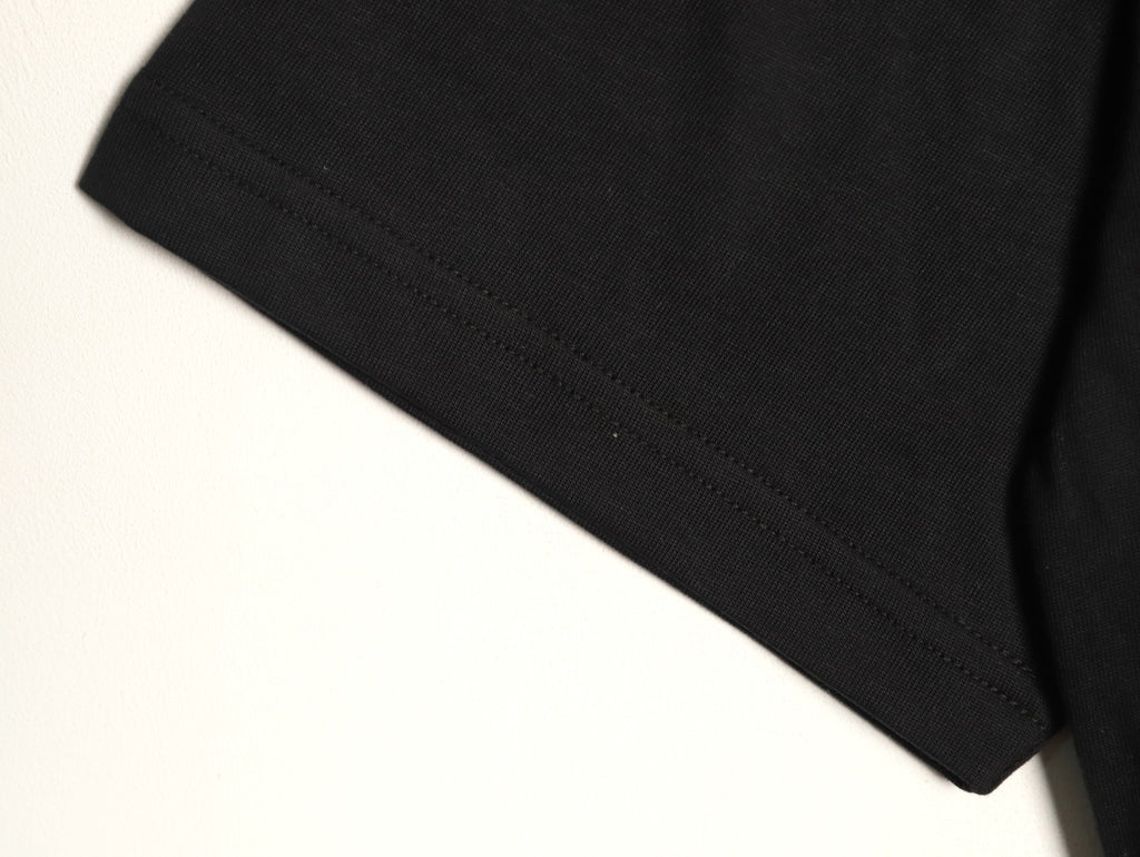 Balenciaga BLCG Black Graffiti-Letter Short-Sleeve T-Shirt
