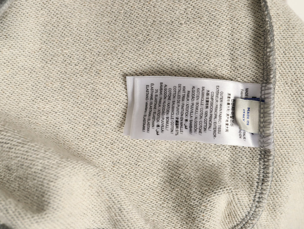 Burberry 25FW Gray Check-Trim Zip Hoodie Jacket