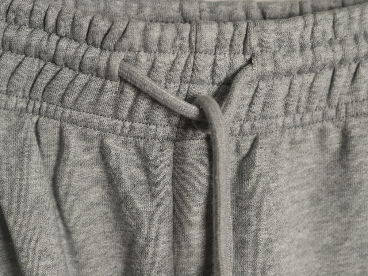 Burberry 25FW Gray Check-Side-Trim Drawstring Pants
