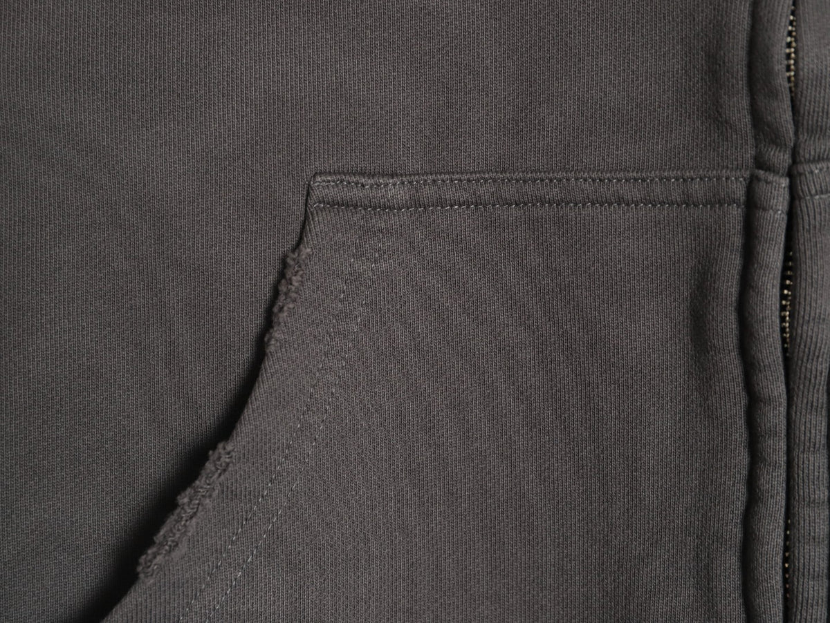 Balenciaga 25FW Charcoal Multicolor-Letter Zip Hoodie Jacket