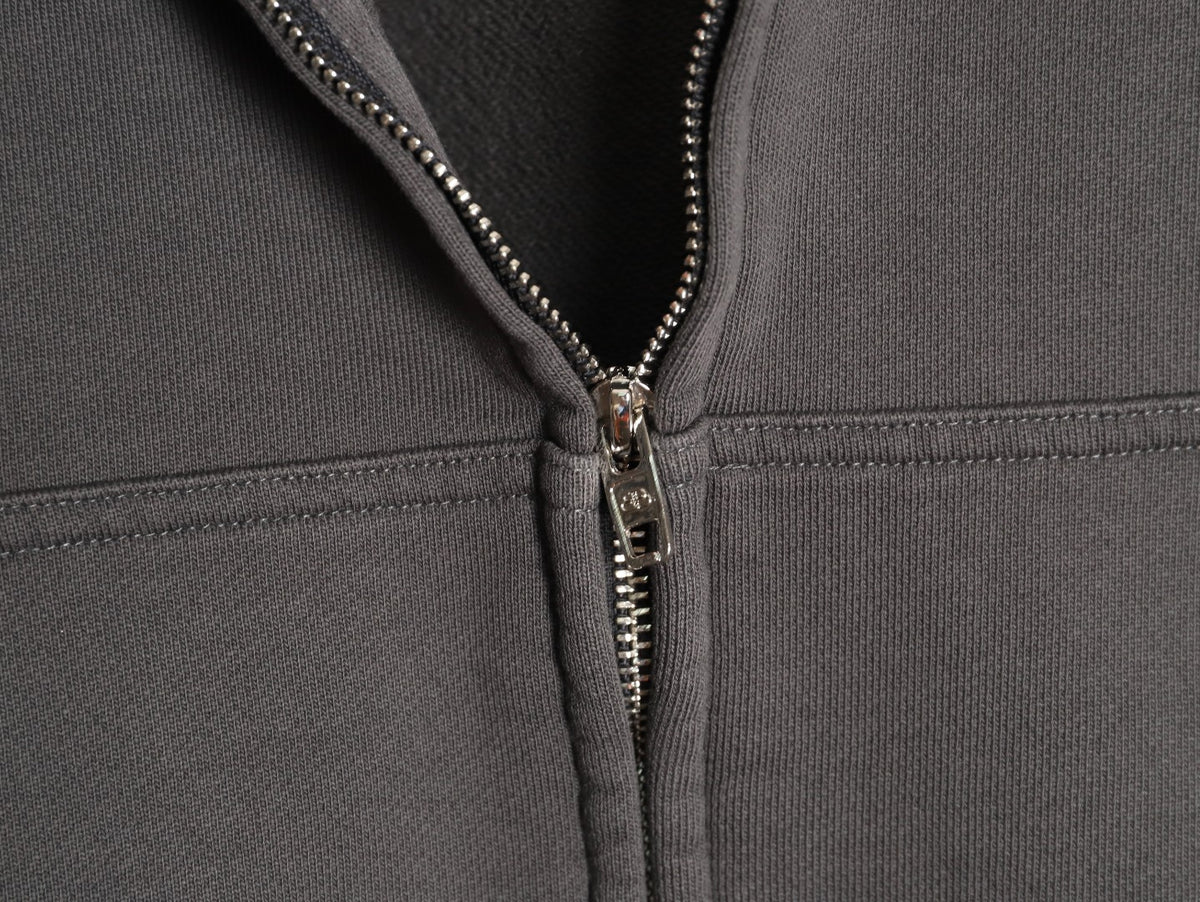 Balenciaga 25FW Charcoal Multicolor-Letter Zip Hoodie Jacket