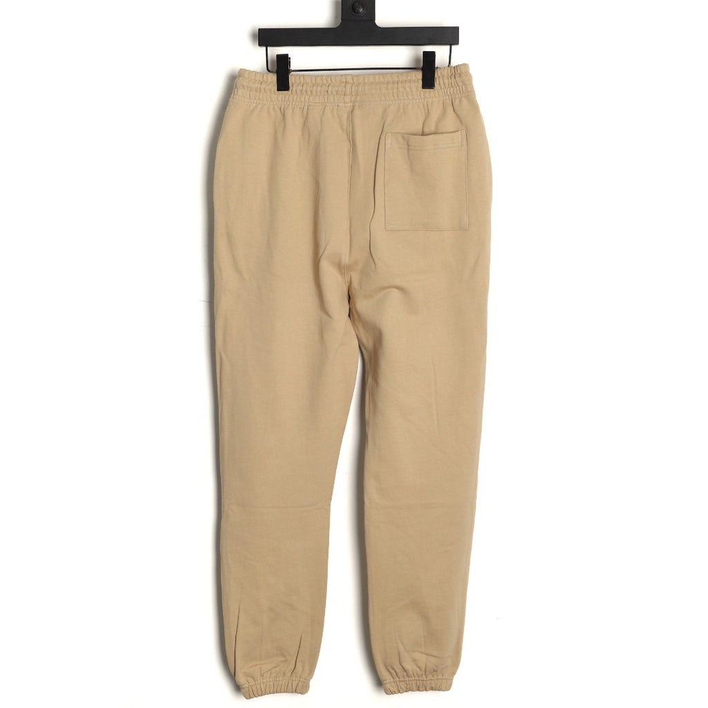 Burberry 25FW Khaki Equestrian-Stamp Drawstring Jogger Pants