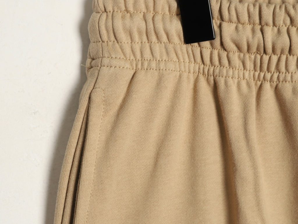 Burberry 25FW Khaki Equestrian-Stamp Drawstring Jogger Pants