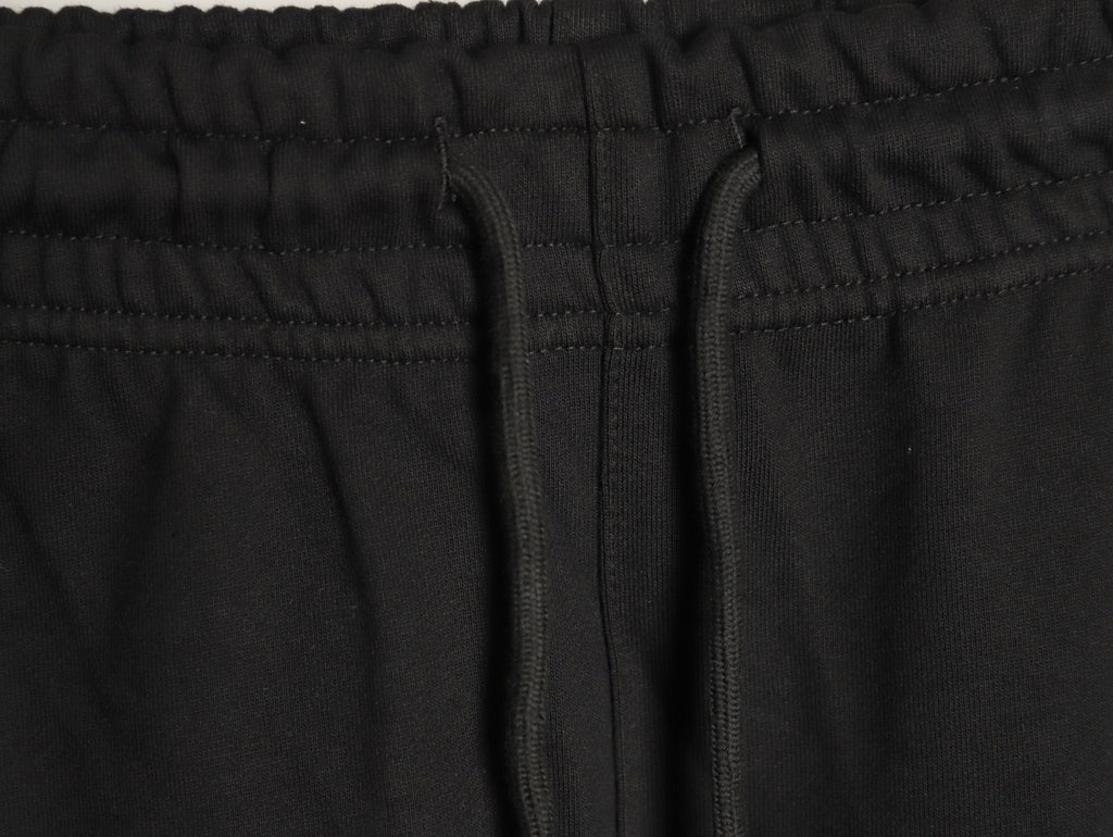 Burberry 25FW Black Equestrian-Stamp Drawstring Jogger Pants