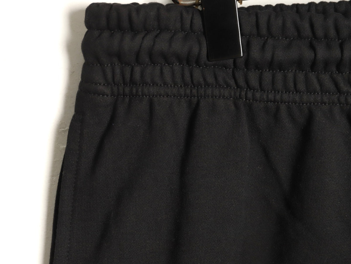 Burberry 25FW Black Equestrian-Stamp Drawstring Jogger Pants