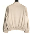 Loro Piana LP Embroidered Linen-Cashmere Stand-Collar Jacket