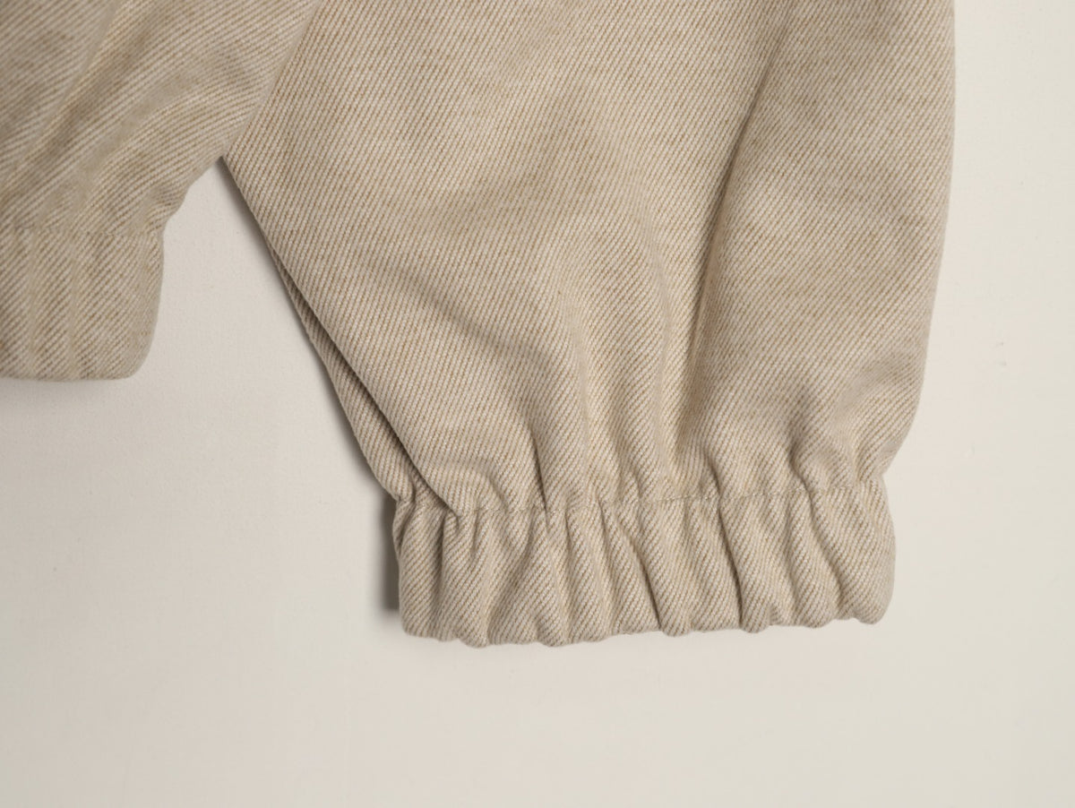 Loro Piana LP Embroidered Linen-Cashmere Stand-Collar Jacket