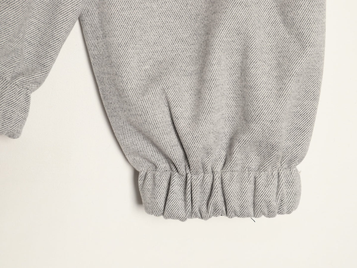 Loro Piana LP Embroidered Reversible Linen-Cashmere Jacket - Gray/Charcoal