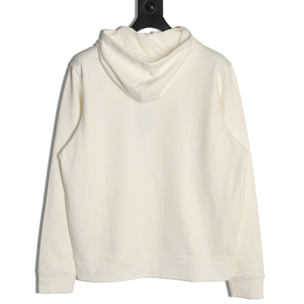 Gucci 26FW Off-White Double-G Chest-Motif Pullover Hoodie