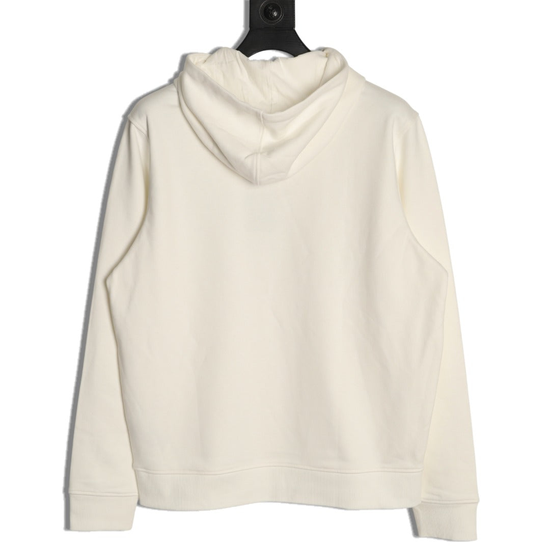 Gucci 26FW Off-White Double-G Chest-Motif Pullover Hoodie