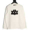 Louis Vuitton Off-White Ornate LV Chest-Motif Crewneck Sweatshirt