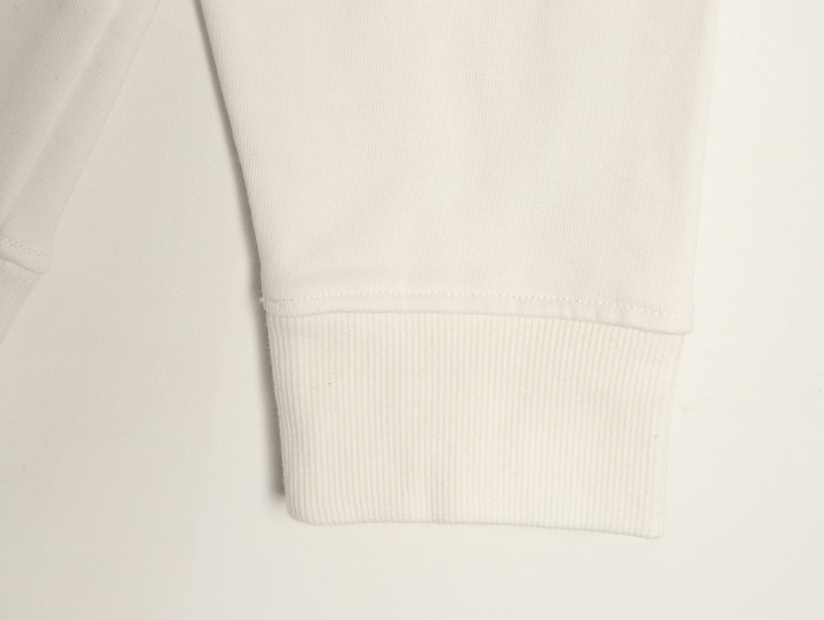 Louis Vuitton Off-White Ornate LV Chest-Motif Crewneck Sweatshirt