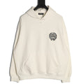 Chrome Hearts Off-White Cross-Emblem Back-Graphic Pullover Hoodie