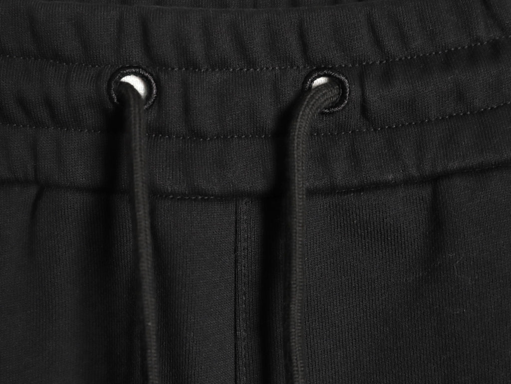 Prada Black Rear-Pocket Logo Drawstring Pants