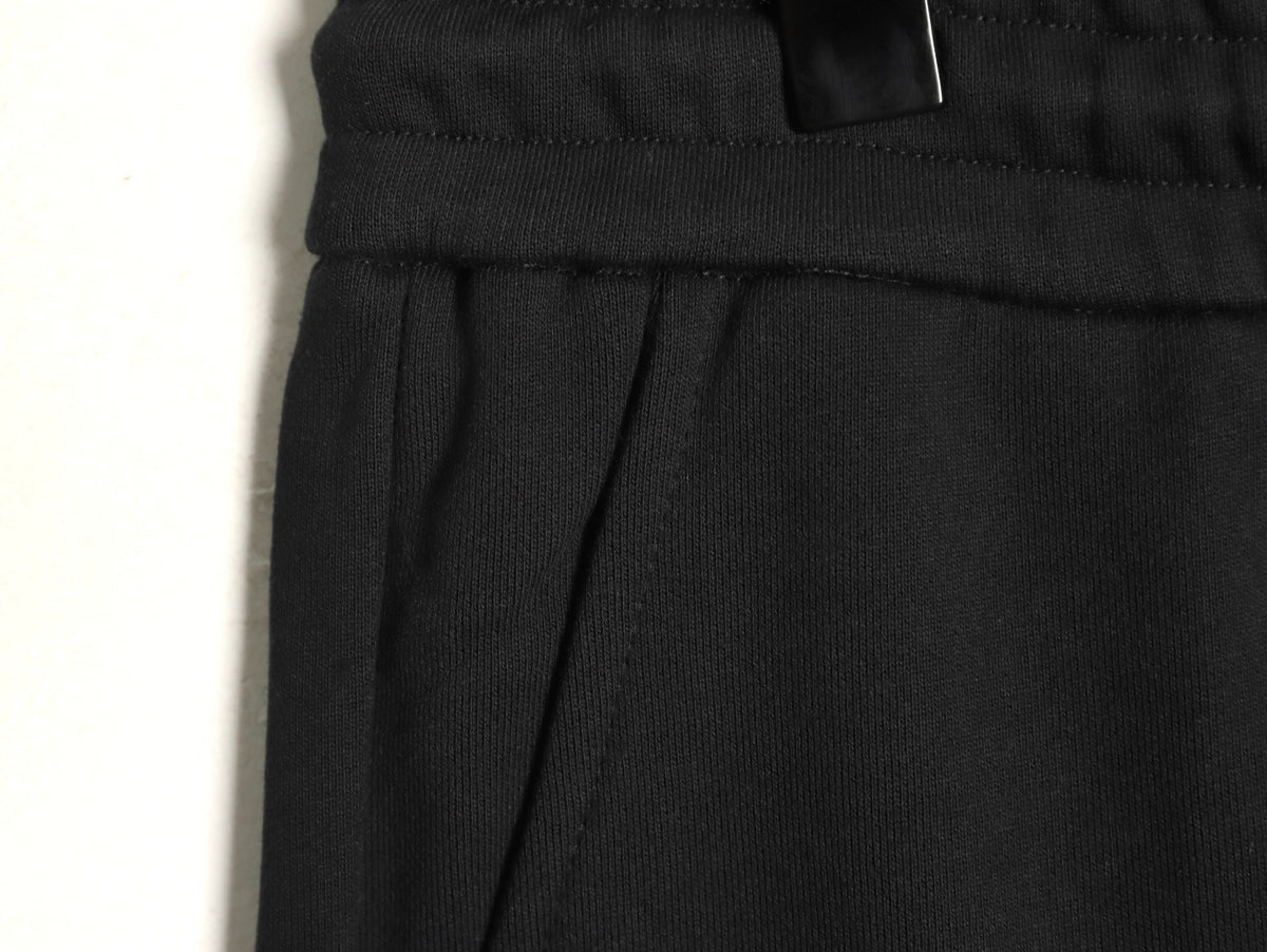 Prada Black Rear-Pocket Logo Drawstring Pants