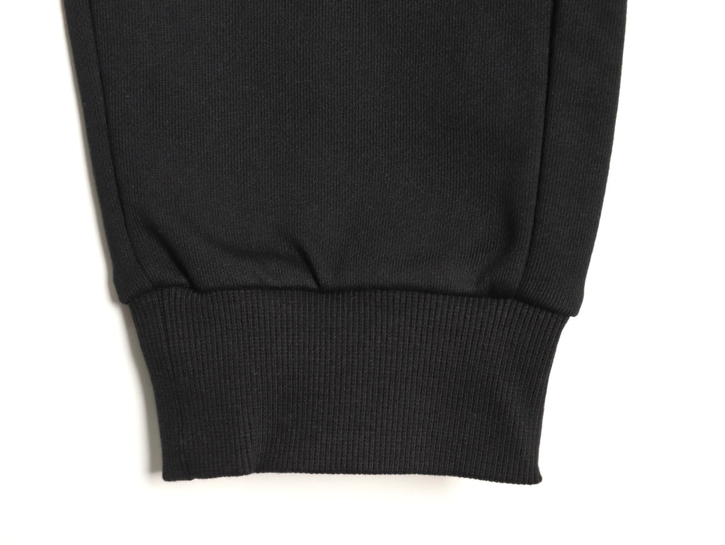 Prada Black Rear-Pocket Logo Drawstring Pants