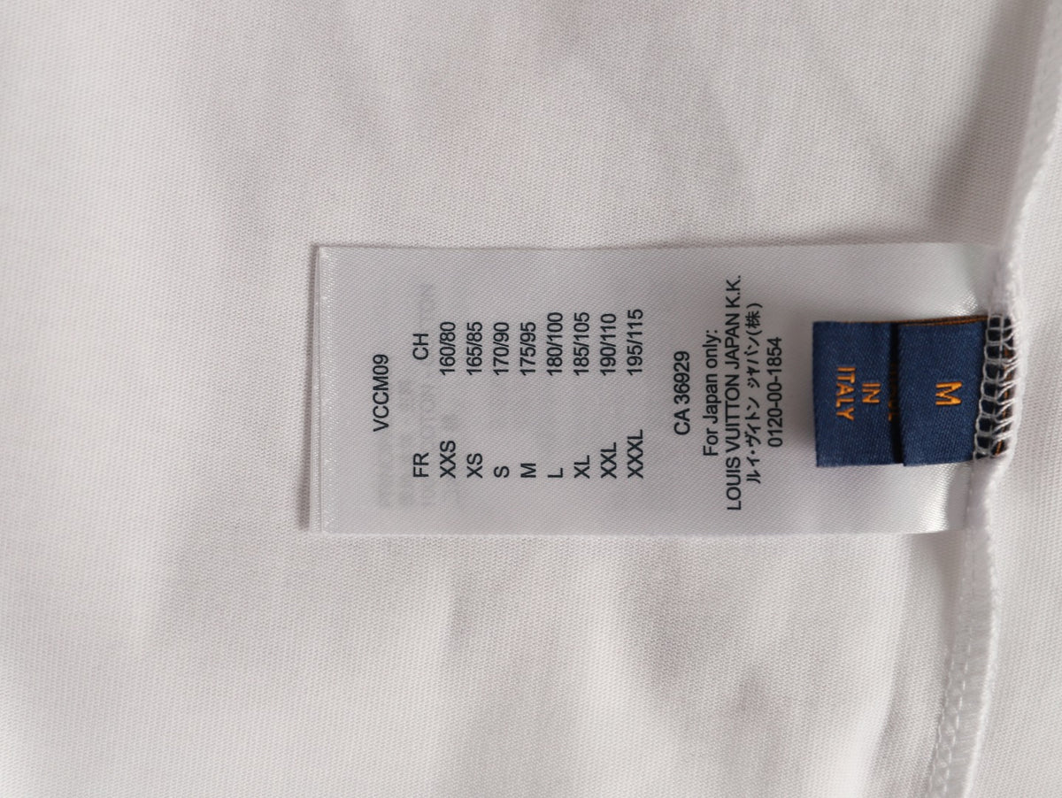 Louis Vuitton White Crossbody Bag Graphic Long-Sleeve T-Shirt